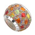 thumbnail image 3 of Portavelas de cristal redondo decorativo, exquisito candelabro votivo para decoración de fiesta de aromaterapia, 4 Uds., 3 of 8