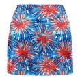 thumbnail image 3 of Felirenzacia Tennis Skirt Pleated Skorts for Women Double Ruffle Golf Skirts for Women Skort with Pockets Tummy Control Athletic,Multicolor,S, 3 of 5