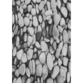 thumbnail image 1 of Ahgly Company Indoor Rectangle Patterned Light Black Novelty Area Rugs, 7' x 9', 1 of 6