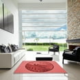 thumbnail image 6 of Ahgly Company Indoor Rectangle Patterned Love Red Area Rugs, 8' x 12', 6 of 6