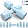 thumbnail image 1 of Haltères Ajustables Ensemble de Poids à Main en Poids Chaque lb lb lb lb Poids Ensemble d'Haltères pour Femmes Ajustement Rapide Ensemble d'Haltères pour Hommes Entraînement à Domicile Exercice d'Entraînement de Force, 1 of 8