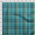 thumbnail image 2 of oneOone Georgette Viscose Fabric Madras Check Print Fabric BTY 42 Inch Wide, 2 of 3