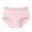 Pink, variant on Women's Cotton Underwear Knickers Solid Color Stretchy Comfort Mid Waisted Underwear Hipster Panties Ladies Underpants Briefs(Green,M)