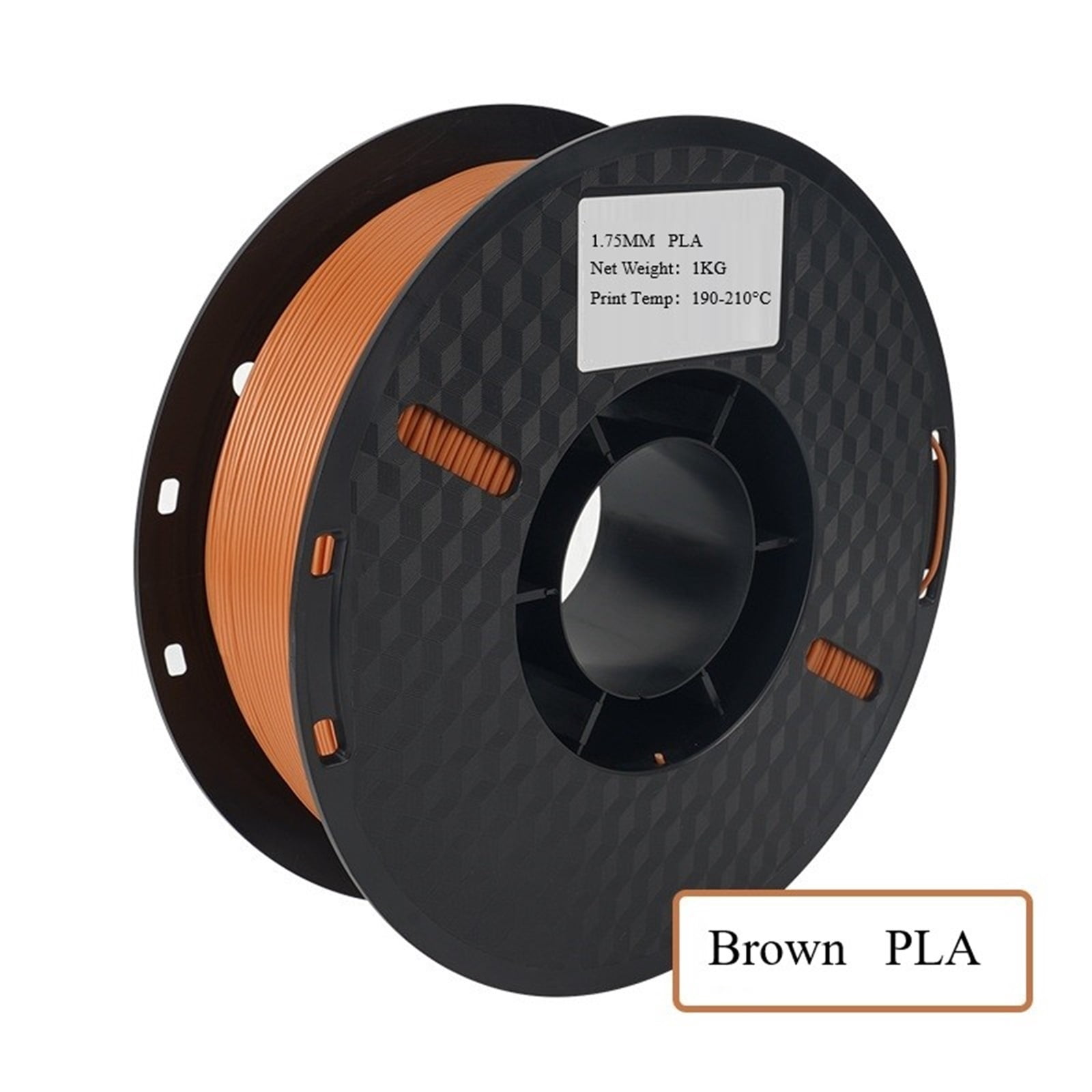1.75mm PLA Solid Colorful Filament Fit Most 3D Printers, Easy-to-Print, No Pulling or Clogging, 1KG 3D Printer Accessories