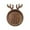 8 In, variant on DAMAI Christmas Deer Antler Shaped Wood Serving Tray, Wooden Cheese Charcuterie Board, Wood Salad Plates for Christmas Holiday Festive Serving Dish Decorative Round Dessert Tray