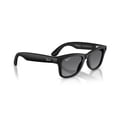 thumbnail image 2 of Ray-Ban Meta Wayfarer Gen 2 Smart Glasses, AI Meta Glasses with Photo and Video, Size 53, Matte Black/Polarized Gradient Graphite, 2 of 10