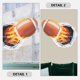 thumbnail image 4 of Simulation Ball Sports Wall Decals PVC Stickers for Home Decoration 2Pcs, 4 of 4