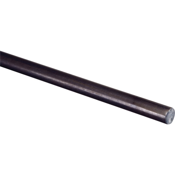 Stanley National N215-350 Stanley Wieldable Round Rod, 3/8 In Dia X 48 In L, Cold Rolled Steel 3/8" x 48"