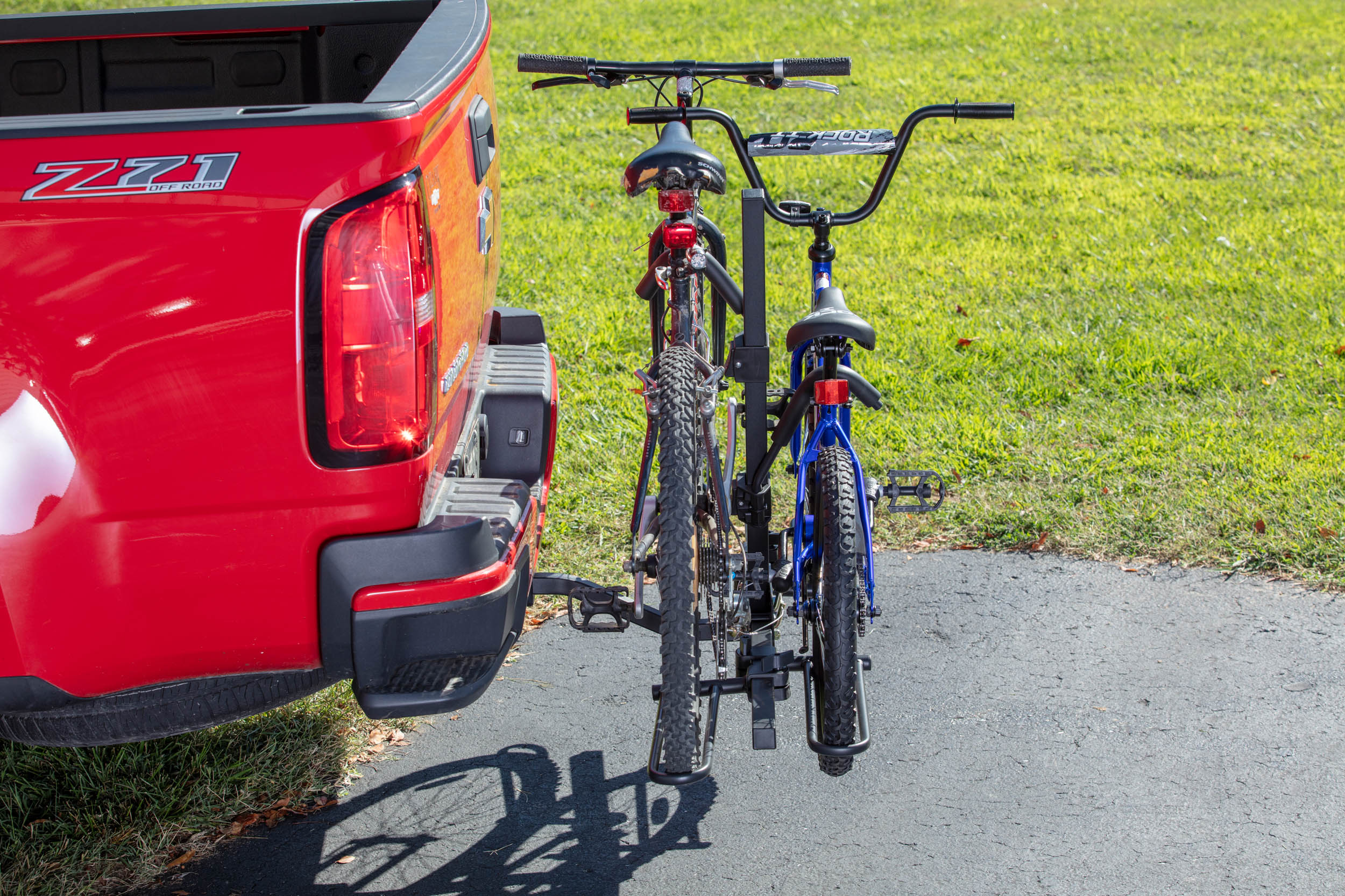 Hyper Tough Hitch-Mount 2-Bike Rack - Foldable photo 6