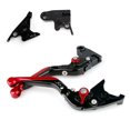 thumbnail image 4 of Levier de Frein d'Embrayage Réglable pour Trident 2022 Bobber 2017-2019 Tiger 800 Red, 4 of 4