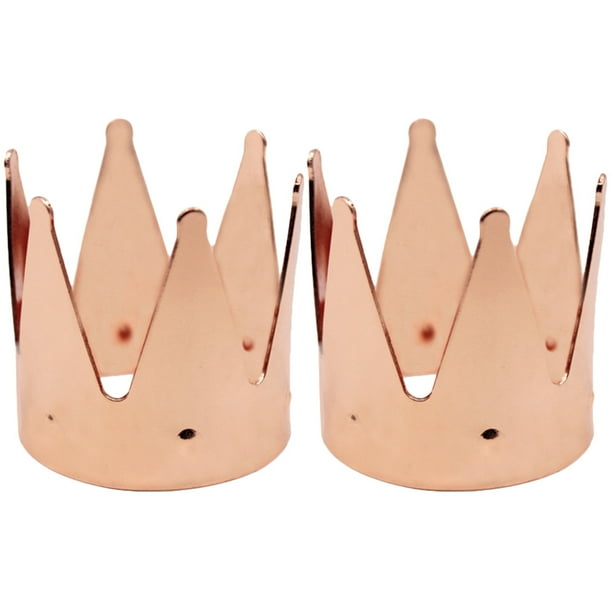 2 soportes para esponjas de maquillaje con forma de corona, soportes decorativos para esponjas de base.