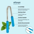 thumbnail image 3 of Rascador lingual de acero inoxidable DrTung con mango de agarre cómodo, 3 of 7
