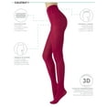 thumbnail image 2 of CALZITALY Opaque Colour Tights | Thick Tights | Microfiber 3D Pantyhose | 80 DEN | M, L, XL | Italian Hosiery |(L, CHERRY PINK), 2 of 4