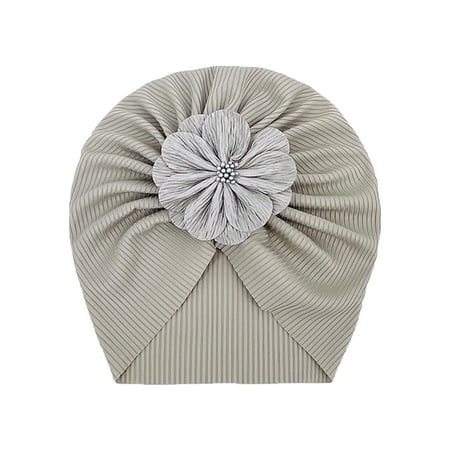 

Hunpta Hats For Kids Toddler Infant Baby Boys Girls Stretch Striped Floral Breathable Hat Caps Headwear 3 Years
