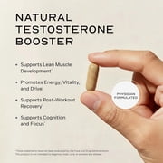 Lean Nutraceuticals Natural Testosterone Booster for Men, Boosts Stamina, Endurance, and Strength, 180 Capsules