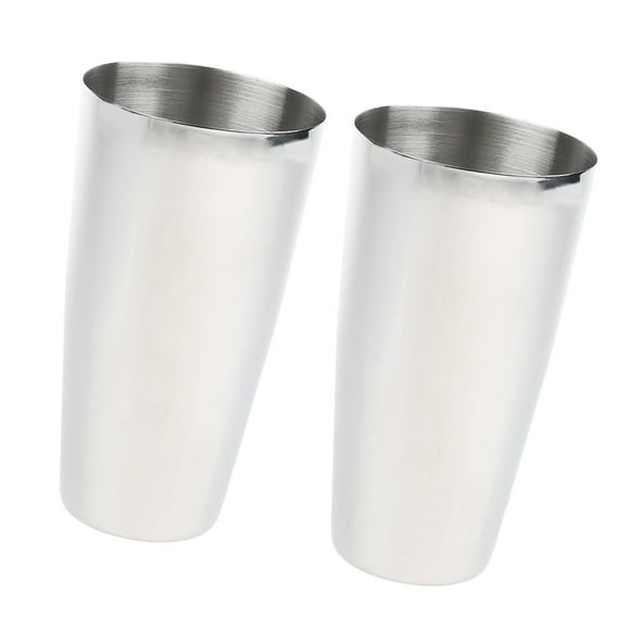 2 Unidades / Paquete Taza de material acero Inoxidable Mezclador De Taza Mezcladora Licuadora Tazas, Fácil De Limpiar Cola Taza de mezcla de acero inoxidable