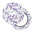 thumbnail image 2 of Disketp Lavender Flowers Funda Redonda para Taburete, Funda de Cojín para Silla de Bar Suave y Elástica-12 inch, 2 of 7