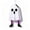 Purple, variant on CaiTeLin Witch Ghost Pendant, Glowing LED Hanging Light with Spooky Theme Battery and Timer Function Switch, Halloween Party Event Atmosphere for Porch, Yard, Home, Party