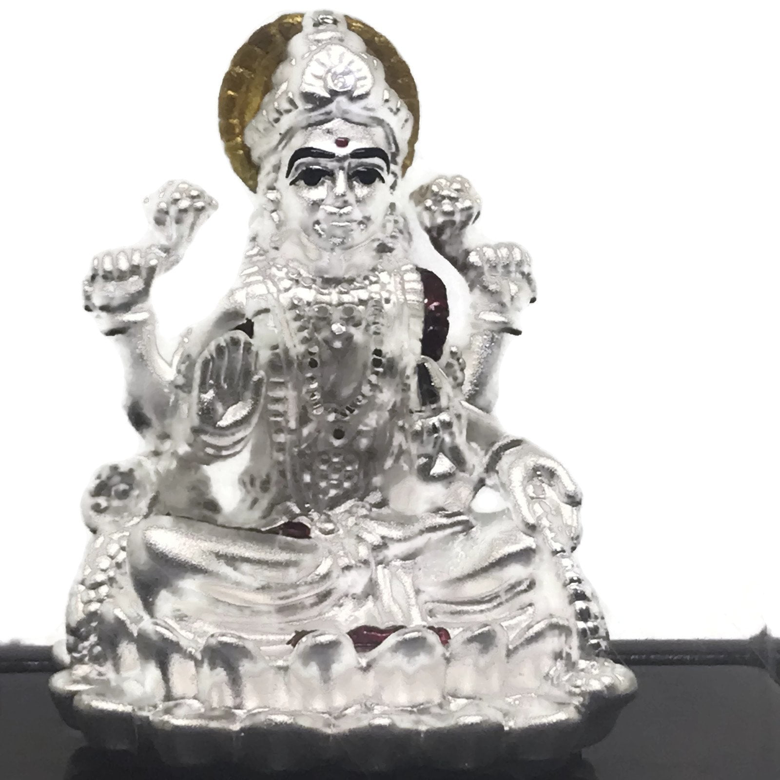 999 Pure Silver Lakshmi/Laxmi idol / Statue / Murti (Figurine 02