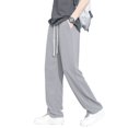 thumbnail image 2 of Warm and Comfortable Men's Korean Style Waffle Track Pants for All Seasons, 2 of 10