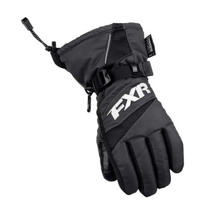 Kinetic Race Gloves - FXR Child Helix Race Glove Authentic Thinsulate Waterproof Snowmobile Snocross