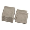 thumbnail image 2 of 10 piezas de paño de limpieza de microfibra, toalla absorbente, paño de cocina portátil, limpieza Caqui, 2 of 9