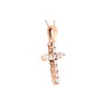 thumbnail image 2 of Croix en Diamant 1/2ct Or Rose 14K, 2 of 2