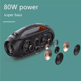 thumbnail image 3 of Bocina Plus portátil BLOOSOM con bluetooth waterproof negra y gris, 3 of 4