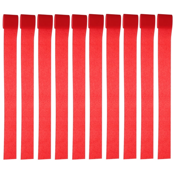 KAKOWELY 10 rollos de serpentinas de papel crepé para bodas, cumpleaños, fiestas y mucho más.
