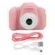 thumbnail image 1 of Cámara de video digital de dibujos animados HD, juguete para hacer fotos y grabar videos para niños, color rosa, 1 of 14