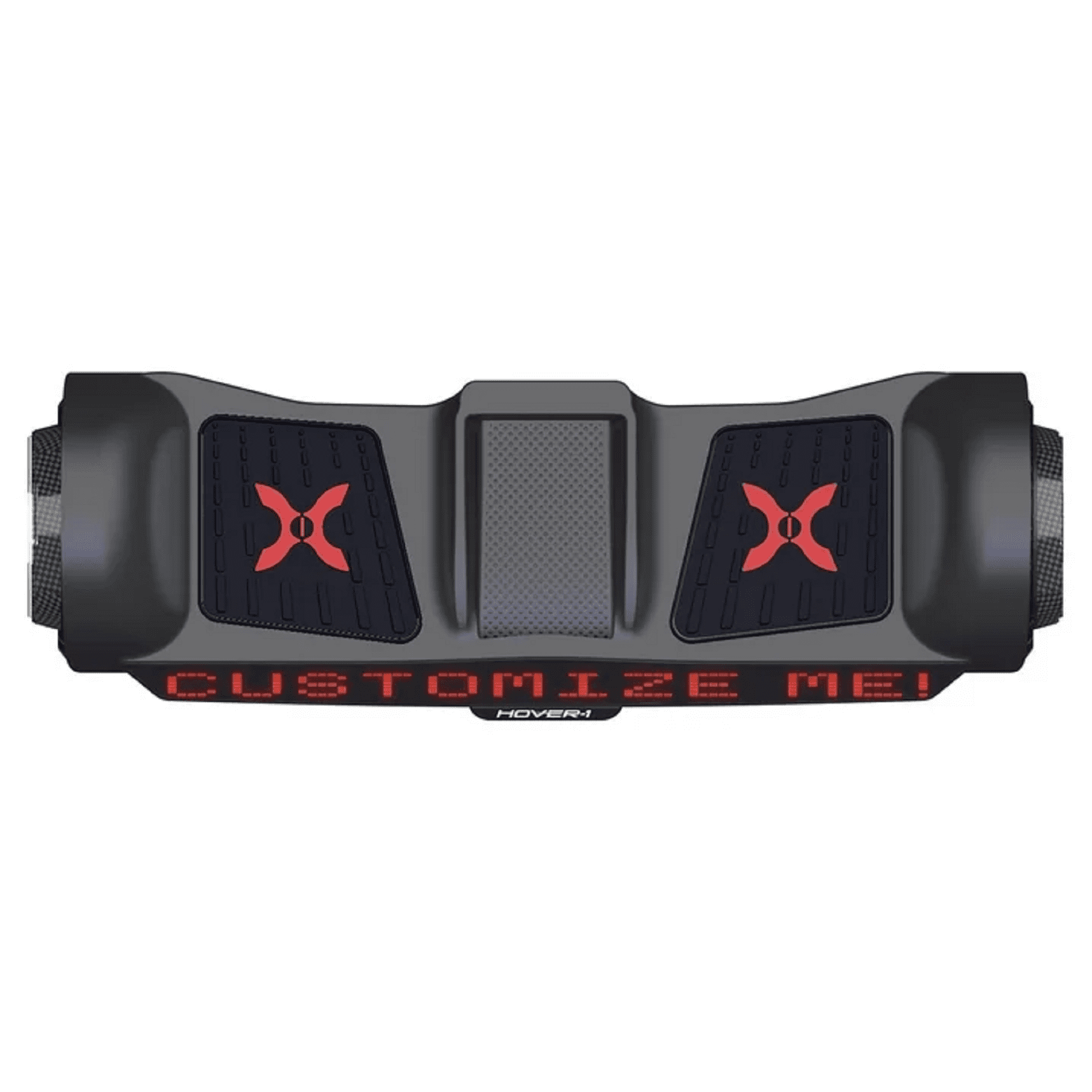 Hover-1 Sypher Electric Hoverboard with Customizable Screen for Teens, 7 mph Max Speed, Black