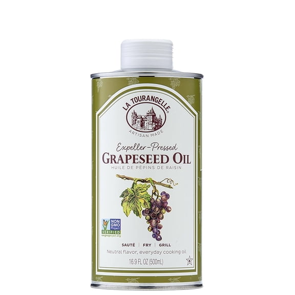 La Tourangelle Expeller-Pressed Grapeseed Oil, 16.9 Fl oz