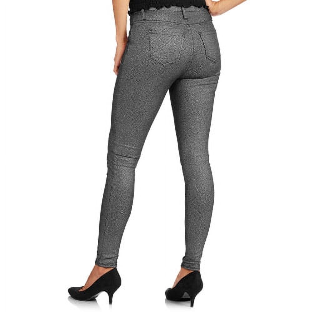 Women's Full Length Coated Jeggings-Get the Leather Look - image 2 of 3