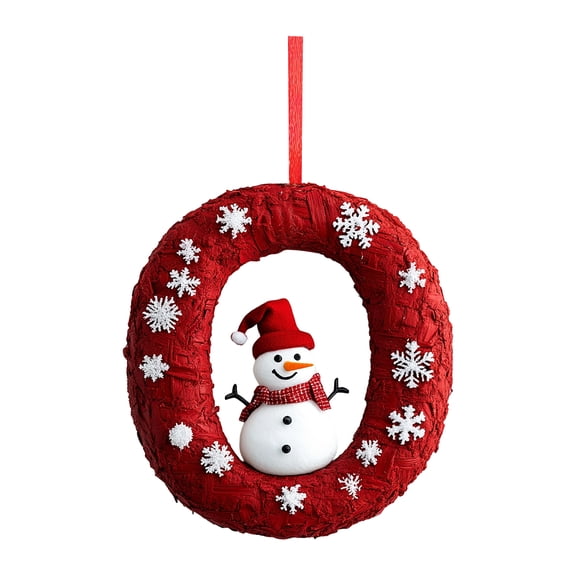 Personalized 26 Letter Christmas Ornaments Acrylic Flat Tree Hanging Decor Christmas Alphabet Signs for Holiday Wall Door Outdoor Garden Decoration