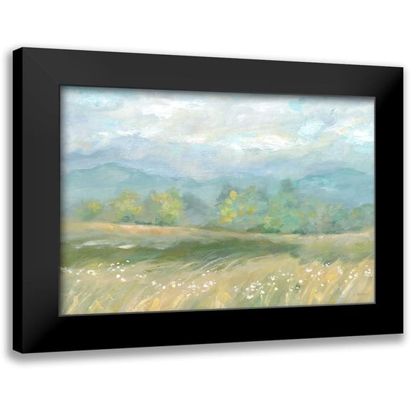 Coulter, Cynthia 14x11 Black Modern Framed Museum Art Print Titled - Country Meadow Landscape