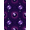 Purple, Pattern 14, variant on ODIKA Optical Illusion Happens Made Irregular Shaped Music Witchy Eight Refined Pet Friendly & Kids Safe Play for Playroom, Bedroom, Reading Nook