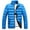 Blue, variant on Utoimkio Men's Casual Thicken Jacket Long Sleeve Full Zipper Coat Stand Collar Hoodies Fall Winter Outwear with Pockets