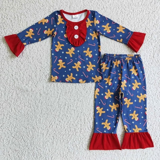 Venta al por mayor de pijamas de dinosaurios de Navidad para niños, conjunto de manga larga para niño y niña, pantalones para niños, ropa de dormir para niños pequeños, ropa de dormir