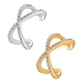 thumbnail image 3 of Here's a polished and professional product description for your **2pcs Adjustable Cross Double Rhinestone Rings**:\n\n \n\n✨ **2pcs Adjustable Cross, 3 of 3