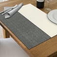 thumbnail image 2 of Maison Concepts Fused Placemat Block Print Black (Black) 13" X 19" X 1" -Set of 12, 2 of 3