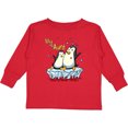 thumbnail image 3 of Inktastic My Aunt Loves Me Penguin Boys or Girls Long Sleeve Toddler T-Shirt, 3 of 5