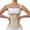 Beige, variant on Waist Trainer Corset For Women, Tummy Control Faja Body Shaper, Sports Workout Girdle With Adjustable Shoulder Strap