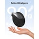 thumbnail image 3 of Ratón Vertical Bluetooth 5.2 Minielec Negro Ergonomía Recargable USB C 2.4Ghz 3 Niveles dpi, 3 of 9