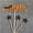 H, variant on Halloween Decoration Set Pumpkin Bat Witch Ghost Castle Cake Toppers Funny Spooky Party Favors for Home Decor & Holiday Celebration Supplies, 1Pack E