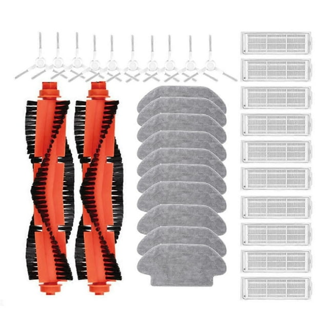 For Xiaomi Mijia Robot Vacuum Mop 3C Roller Side Brush Filter Rags