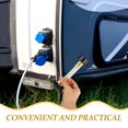thumbnail image 4 of Shisuyan 1Pack Rv Water Connector For Recreational Vehicle Use With Metal And Plastic Material 5.11X1.57X1.57in, 4 of 9