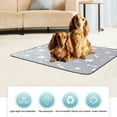 thumbnail image 4 of 2 Pack Pee Pads for Puppy Training & Whelping Pads - Rounded Corners - Washable, Reusable - Waterproof, Sanitary Potty Protector Dog Mat - Pet Essentials, 4 of 9