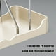 thumbnail image 4 of Organizador de estante para tapas de olla | Ranura en forma de V, diseño antideslizante, recogidor de bandeja de agua – Estantería de encimera de cocina de plástico y acero inoxidable • Gris o, 4 of 6