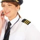 thumbnail image 4 of 3 pares de charreteras de uniforme de piloto Charreteras de uniforme de piloto Charreteras de aviador tradicionales con rayas doradas para tripulación de aerolínea, 4 of 8