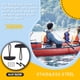 thumbnail image 4 of Advancent Asa de transporte para Kayak, montaje lateral de barco de nailon, almohadilla con asa en T, ojos con cordón, suministros portátiles Ropa Deportiva, Zapatos, 4 of 6